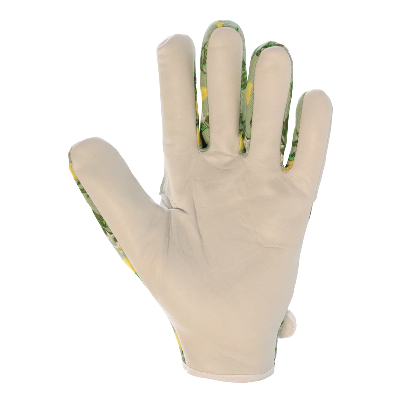 Leather Gloves For Canvas Gardening Gloves Briers Sicilian Lemon